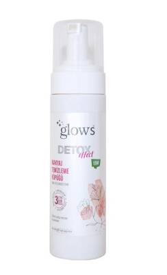 Glows Detox Göz Yakmayan Makyaj Temizleme Köpüğü 200 ml - 1