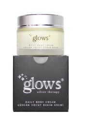 Glows Gümüş İçerikli Günlük Nemlendirici Vücut Bakım Kremi 50 ml - Glows