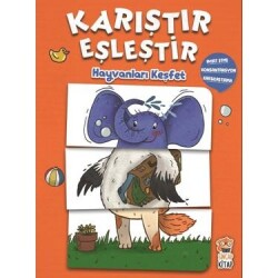 Hayvanları Keşfet - Karıştır Eşleştir - 