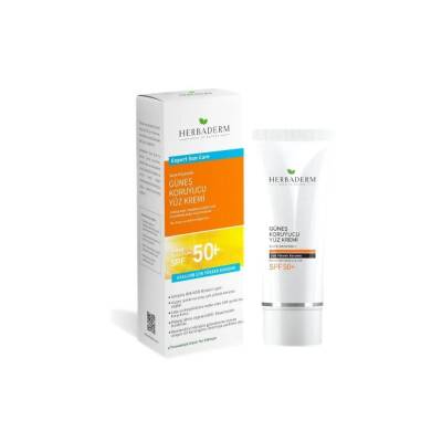 Herbaderm Suya Dayanıklı Güneş Koruyucu Yüz Kremi Spf 50+ 75 ml - 1