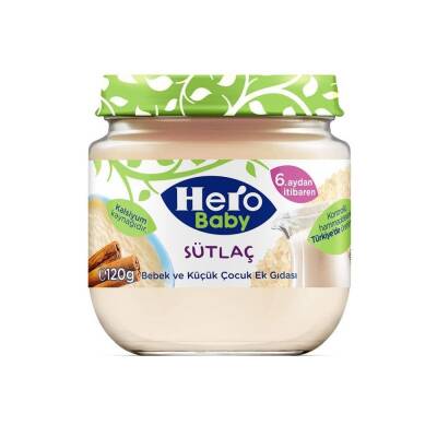 Hero Baby Sütlaç Kavanoz Maması 120 gr - 1