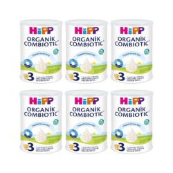 Hipp 3 Combiotic Organik Devam Sütü 6'lı 350 gr - Hipp