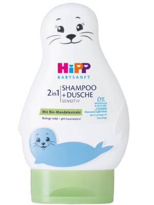 Hipp Babysanft Saç ve Vücut Duş Jeli 200 ml - 1