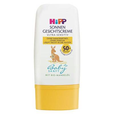 Hipp Babysanft Yüz Güneş Kremi 50 Faktör 30 ml - 1