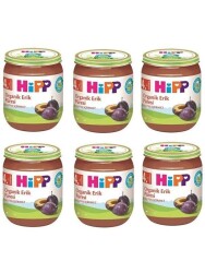Hipp Kavanoz Maması Organik Erik Püresi 125 gr X 6 Adet - Hipp
