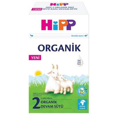 Hipp Organik 2 Keçi Sütü Bazlı Devam Sütü 400 gr - 1