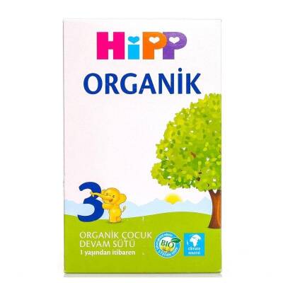 Hipp Organik 3 Devam Sütü 600 gr - 1