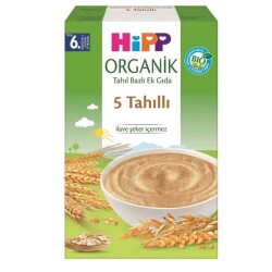Hipp Organik 5 Tahıllı 200 gr Kaşık Maması - Hipp