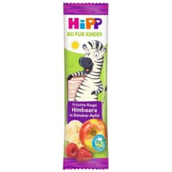 Hipp Organik Ahududulu Elmalı Muzlu Meyve Barı 23 gr - Hipp