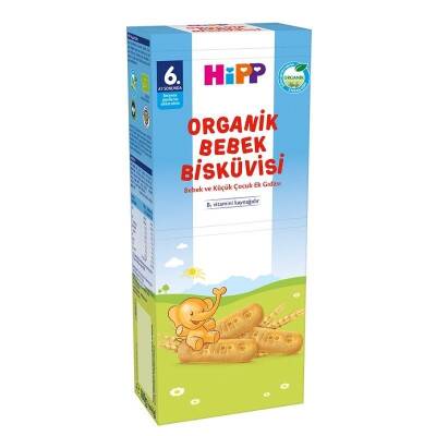 Hipp Organik Bebek Bisküvisi 180 G - 1