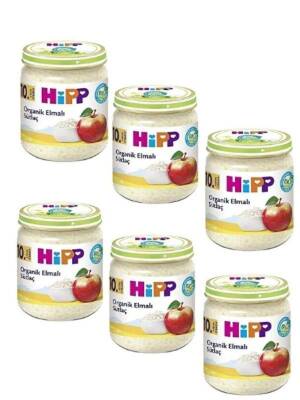 Hipp Organik Elmalı Sütlaç 200 gr x 6 Adet - 1