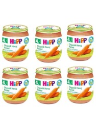 Hipp Organik Havuç Püresi 125 Gr X 6 Adet - Hipp