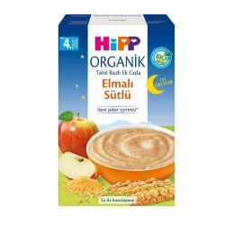 Hipp Organik İyi Geceler Sütlü Elmalı 250 gr Kaşık Maması - Hipp