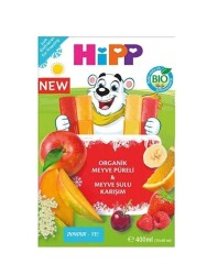 Hipp Organik Meyve Püreli ve Meyve Sulu Karışım 400 Ml - Hipp