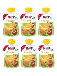 Hipp Organik Muzlu Elmalı Armut Püresi 100 Gr X 6 Adet - Hipp