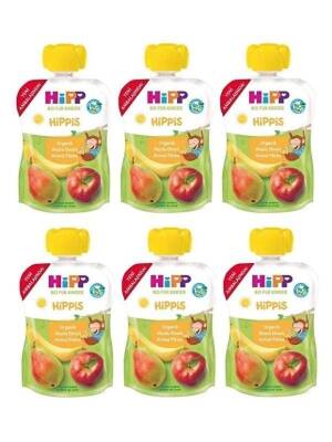 Hipp Organik Muzlu Elmalı Armut Püresi 100 Gr X 6 Adet - 1