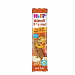 Hipp Organik Şeftali ve Elmalı Meyve Barı 20 gr - Hipp