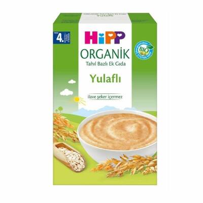 Hipp Organik Yulaflı Ek Gıda 200 gr Kaşık Maması - 1