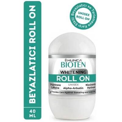 Hunca Care Bioten Ter Önleyici - Beyazlatıcı Unisex Roll-On 40 ml - 1