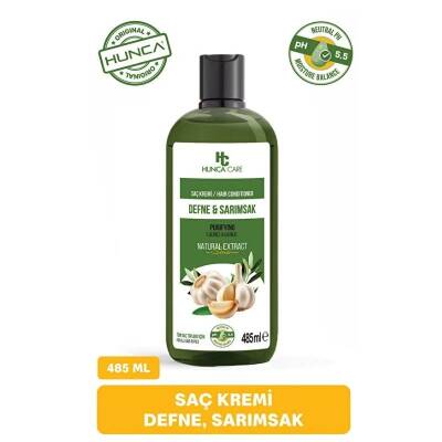 Hunca Care Defne ve Sarımsaklı Saç Kremi 485 ml - 1