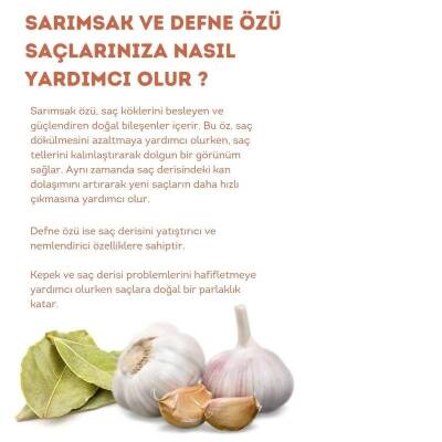 Hunca Care Defne ve Sarımsaklı Saç Kremi 485 ml - 3