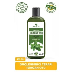 Hunca Care Isırgan Otlu Bitkisel Şampuan Saçların Parlak Görünmesine Yardımcı 485 ml - Hunca Care