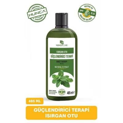 Hunca Care Isırgan Otlu Bitkisel Şampuan Saçların Parlak Görünmesine Yardımcı 485 ml - 1