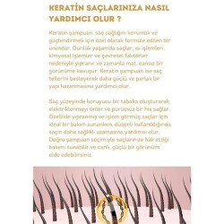 Hunca Care Keratin Complex Şampuan Besleyici Ve Onarıcı Tüm Saç Tipleri Için 485 ml - 3