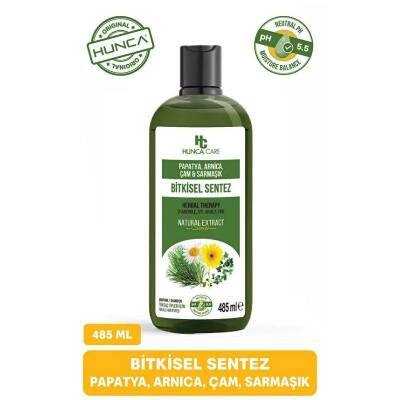 Hunca Care Papatya Arnica Çam ve Sarmaşık İçerikli Bitkisel Şampuan 485 ml - 1