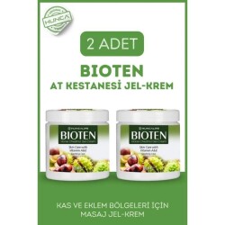 Huncalife Bioten At Kestanesi Masaj Jeli, Masaj Kremi ( 2 Adet X 500 ml ) - Hunca Life