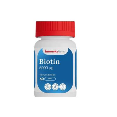 İmuneks Biotin 5000 mcg 60 Tablet - 1