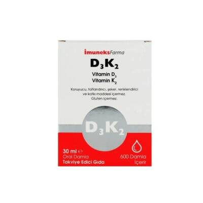 Imuneks D3 K2 Takviye Edici Gıda Damla 30 ml - 1