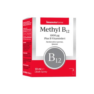 Imuneks Methyl B12 Dilaltı Sprey 10 ml - 1