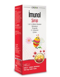 İmunol Ballı Çilek Aromalı 150 ml Şurup - Orzax