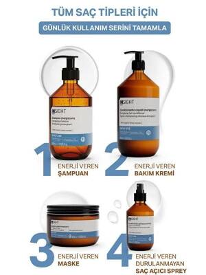 Insight Günlük Kullanım için Enerji Veren Saç Kremi 350 ml - 5