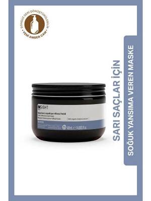 Insight Sarı Saçlar için Soğuk Yansıma Veren Maske 400 ml - 1