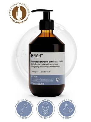 Insight Sarı Saçlar için Soğuk Yansıma Veren Şampuan 350 ml - 2
