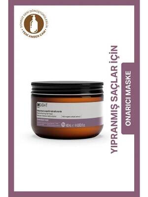 Insight Yıpranmış Saçlar için Onarıcı Maske 400 ml - 1