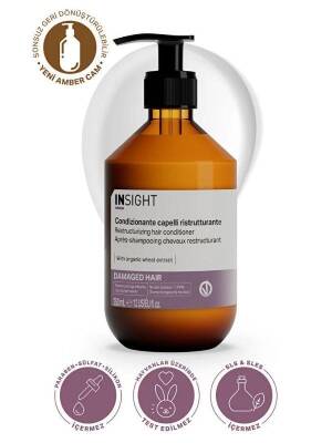 Insight Yıpranmış Saçlar için Onarıcı Saç Kremi 350 ml - 2