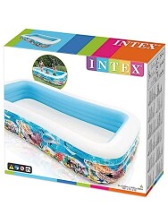 Intex Balık Desenli Şeffaf Aile Havuzu - 2