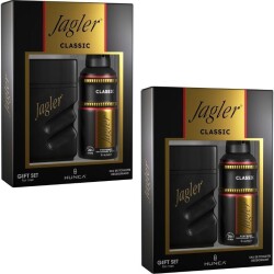 Jagler Classic EDT 90 ml + Deodorant Sprey 150 ml Erkek Parfüm Seti 2 Adet - Jagler