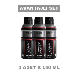 Jagler Deodorant Erkek 150 ml Sport X 3 Adet - Jagler
