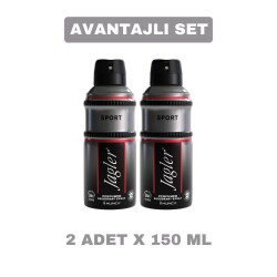 Jagler Deodorant For Men 150ml Sport X 2 Adet - Jagler
