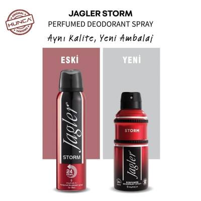 Jagler Deodorant For Men 150ml Storm - 3