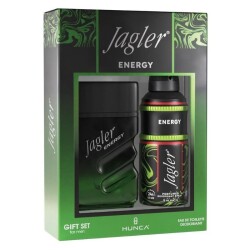 JAGLER Energy Erkek Parfüm Seti 90 Ml EDT + 150 Ml Deodorant - 1