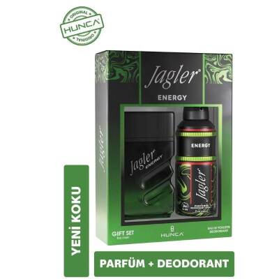 JAGLER Energy Erkek Parfüm Seti 90 Ml EDT + 150 Ml Deodorant - 2