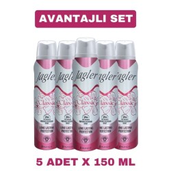 Jagler Kadin Deodorant 150 Ml X 5 Adet - Jagler