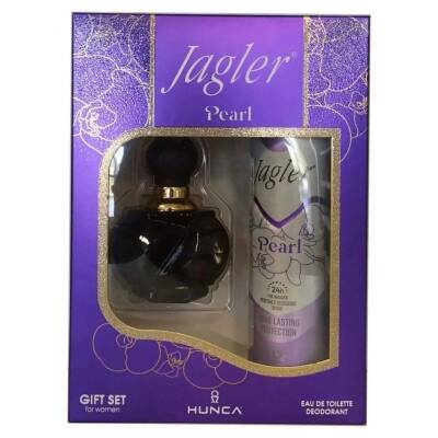 Jagler Pearl Kadın Parfüm Seti 60 ml Edt + 150 ml Deodorant - 1