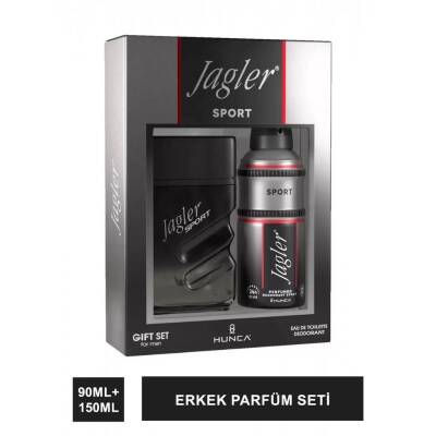 Jagler Sport EDT 90 ml + Deo Sprey 150 ml Erkek Parfüm Seti - 2