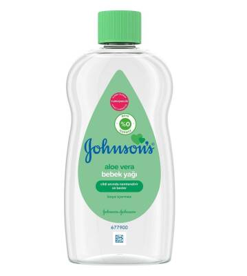 Johnson's Baby Oil Aloe Vera Bebe Yağı 500 ml - 1